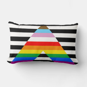 Ally Progress Pride Flag Lendenkissen