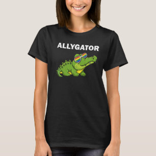 Allygator direkt Alligator LGBTQ+ Gay Supplement T-Shirt