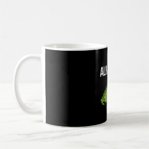 Allygaytor Rainbow Sunglass Alligator Animal LGBT Kaffeetasse