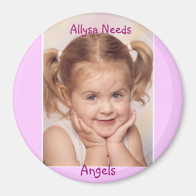 Allysa Needs Angels Magnet (Vorne)