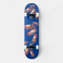 AllyUP Sun Fun Crab Salad Skateboard