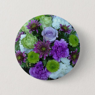 Alma Blooms Lila Bouquet Button