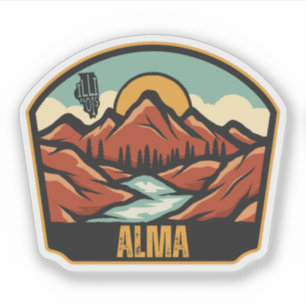 Alma, Illinois Aufkleber