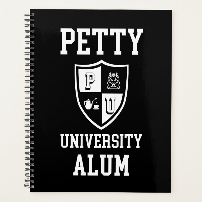 Alma Mater Petty University Planer (Vorderseite)