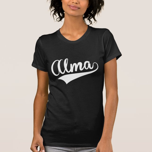 Alma, Retro, T-Shirt (Vorderseite)