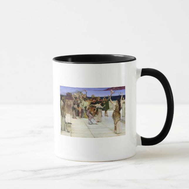 Alma-Tadema |A Widmung zum Bacchus Tasse (Rechts)