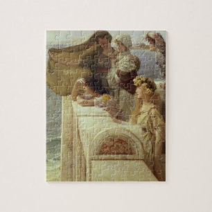 Alma-Tadema bei Cradle der Aphrodite, 1908 Puzzle
