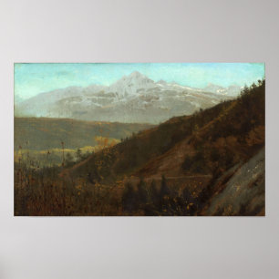 Alma-Tadema - Berglandschaft Poster