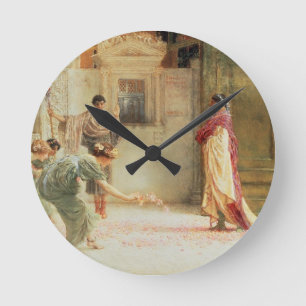 Alma-Tadema  Caracalla: AD 211, 1902 Runde Wanduhr