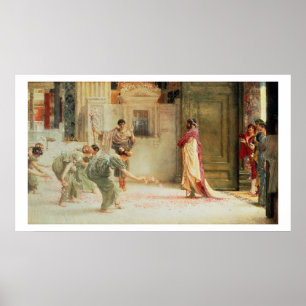 Alma-Tadema Caracalla: ANZEIGE 211, 1902 Poster