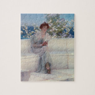 Alma-Tadema das Jahr ist am Frühling Puzzle