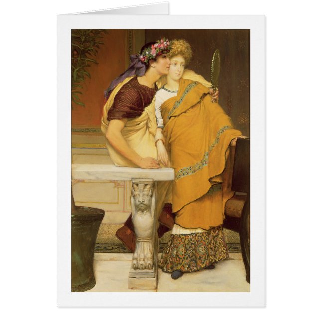 Alma-Tadema | der Spiegel, 1868 (Vorne)