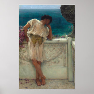 Alma-Tadema - Der träumende Dichter Gallus Poster