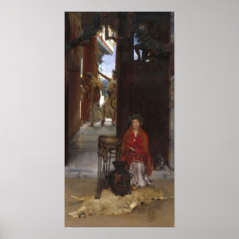 Alma-Tadema - Der Weg zum Tempel Poster