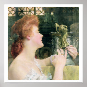Alma-Tadema   Die goldene Stunde, 1908 Poster