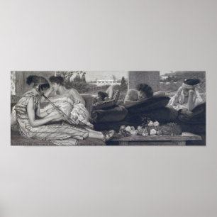 Alma-Tadema - Die Siesta 1881 Poster