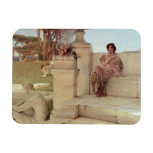 Alma-Tadema   die Stimme von Spring, 1908 Magnet