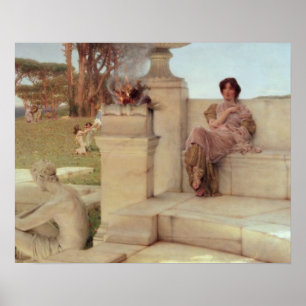 Alma-Tadema die Stimme von Spring, 1908 Poster