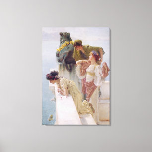 Alma-Tadema ein Coign von günstigem, 1895 Leinwanddruck