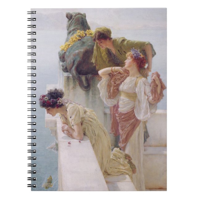 Alma-Tadema | ein Coign von günstigem, 1895 Notizblock (Vorderseite)