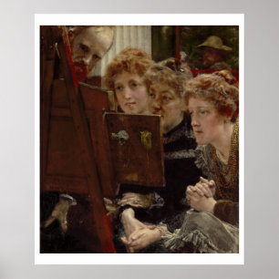 Alma-Tadema   ein Familien-Gruppe, 1896 Poster