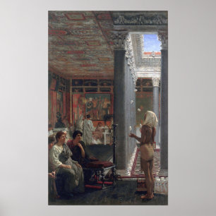 Alma-Tadema - Ein Jongleur Poster
