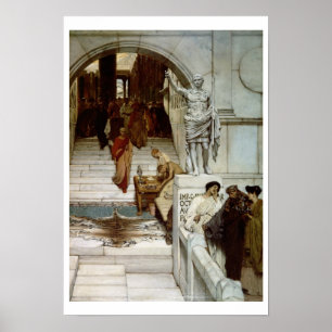 Alma-Tadema   Ein Publikum bei Agrippa's, 1875 Poster