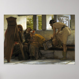 Alma-Tadema - Ein römisches Studio Poster