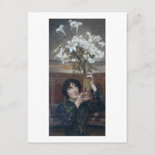 Alma-Tadema   Eine Flagge der Waffenruhe, 1900 Postkarte