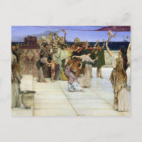 Alma-Tadema |Eine Verpflichtung gegenüber Bacchus