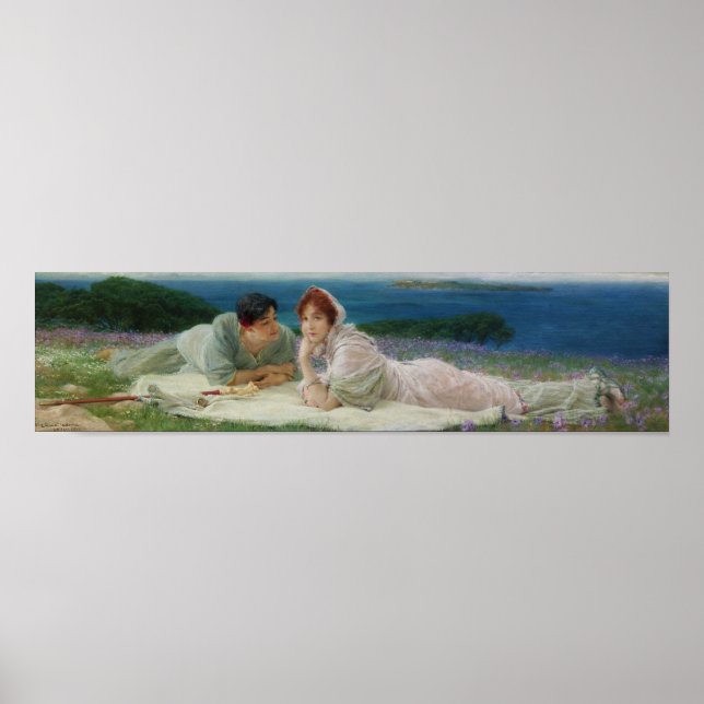 Alma-Tadema - eine Welt ihrer eigenen Poster (Vorne)