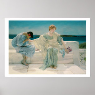 Alma-Tadema Frag mir nicht mehr, 1906 Poster