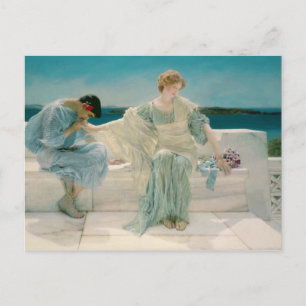Alma-Tadema   Frag mir nicht mehr, 1906 Postkarte