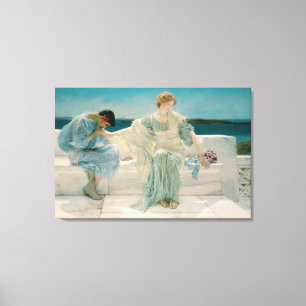Alma-Tadema fragen mich nicht mehr, 1906 Leinwanddruck