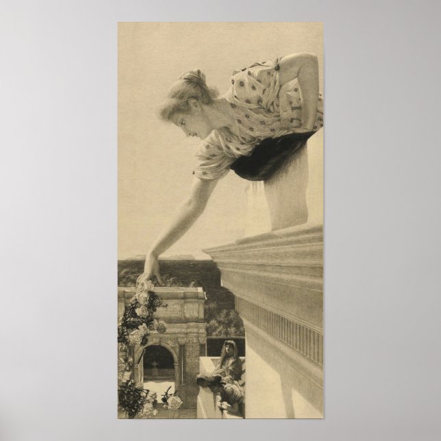 Alma-Tadema - Gottes Geschwindigkeit 1894 Poster (Vorne)