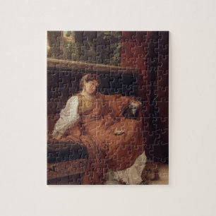 Alma-Tadema   Lesbia, das über einem Spatzen wein Puzzle