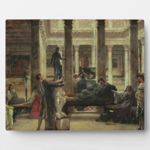 Alma-Tadema   Roman Art Lover, 1870 Fotoplatte