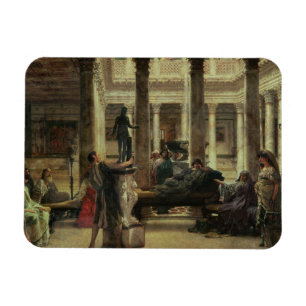 Alma-Tadema   römische Kunst-Liebhaber, 1870 Magnet