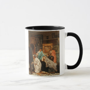 Alma-Tadema  Sammler zum Zeitpunkt Augustus Tasse