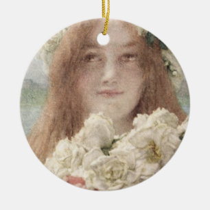 Alma-Tadema Sommer anbietend, 1894 Keramikornament