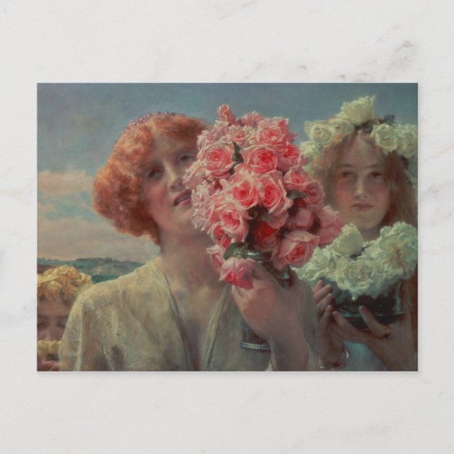Alma-Tadema | Sommerangebot, 1911 Postkarte (Vorderseite)