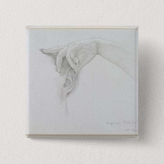 Alma-Tadema | Studie für 'Thermaie Antoniniane Button (Vorderseite)