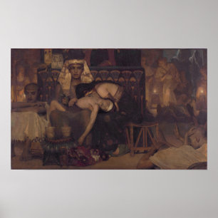 Alma-Tadema - Tod des erstgeborenen Sohnes des Pha Poster