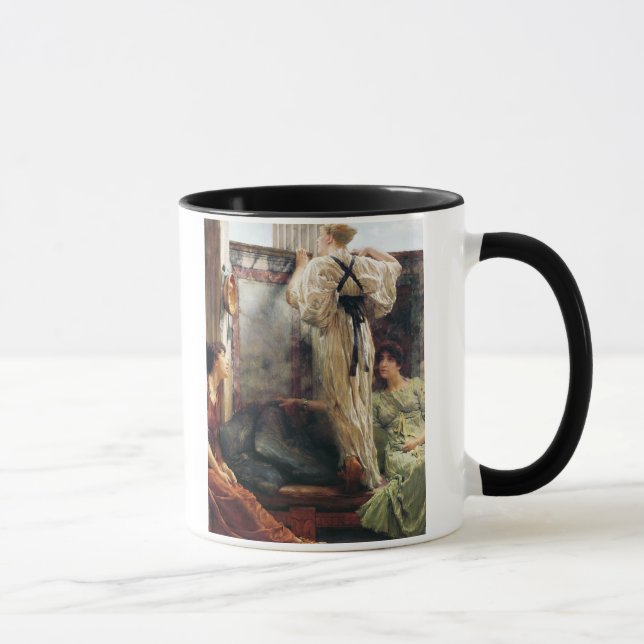 Alma-Tadema |, wer es ist? , 1884 Tasse (Rechts)