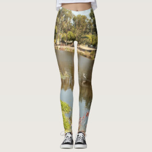 Almaden Alke Park mit weißem Herde Leggings
