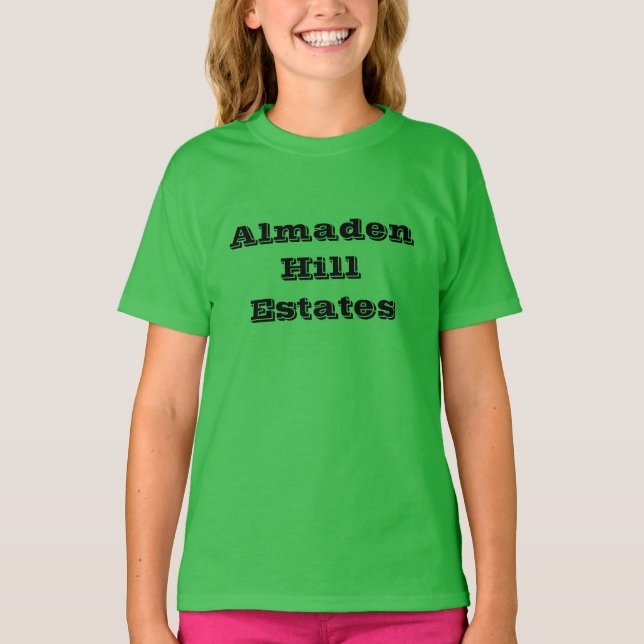 Almaden Hill Anwesen, San Jose Viertel kühn T-Shirt (Vorderseite)