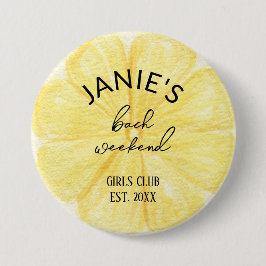 Almafi Lemon Junggeselinnen-Abschied | Bridal Butt Button