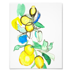 Almalfi Lemon I Print Fotodruck