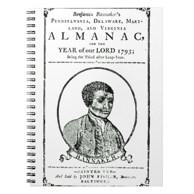 Almanach Benjamins Banneker Notizblock (Vorderseite)