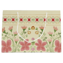 Almand und rosa Blumenkunst